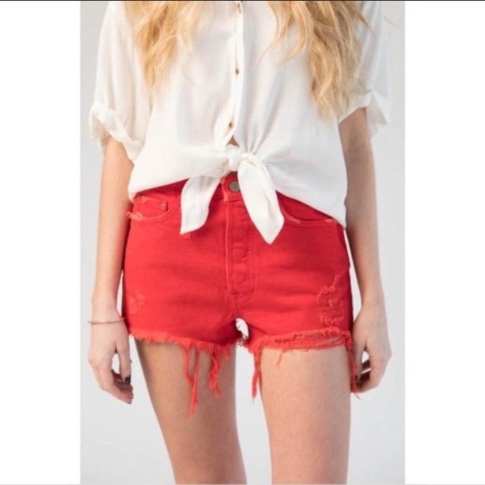 GRLFRND Denim shorts